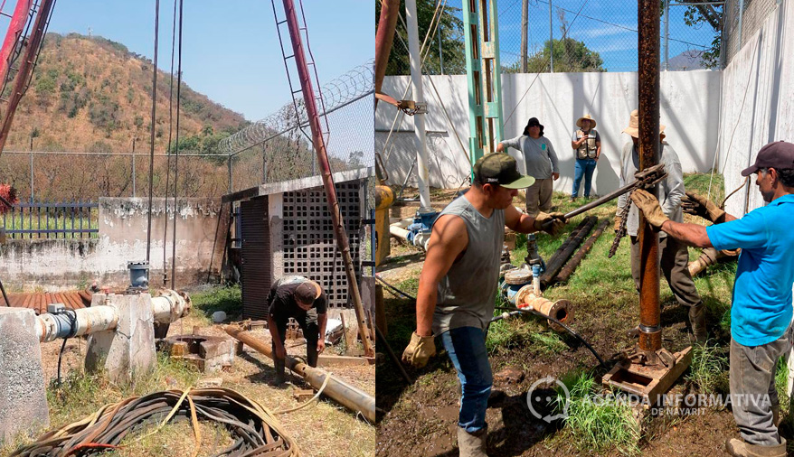 Pozos de agua en Tepic comienzan a resentir el desabasto por la sequía