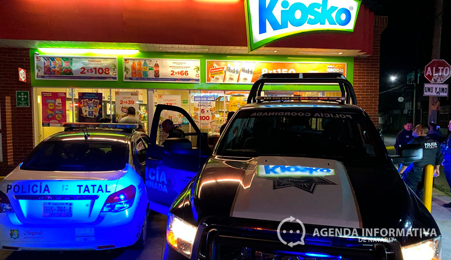 Detienen a presunto asaltante tras atraco a tienda Kiosko en colonia Lomas de Cortés