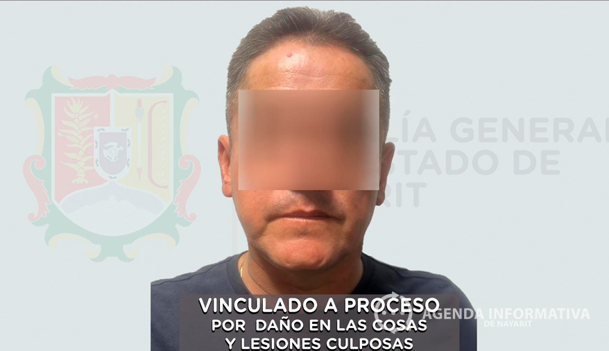 Vinculan a proceso a Édgar Arturo “N” por accidente en la carretera Tepic-Miramar