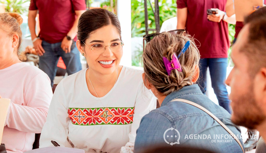 Geraldine Ponce encabeza jornada de atención ciudadana en El Ahuacate