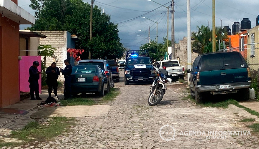 Atacan a balazos a un hombre en su domicilio en Vistas de la Cantera, Tepic