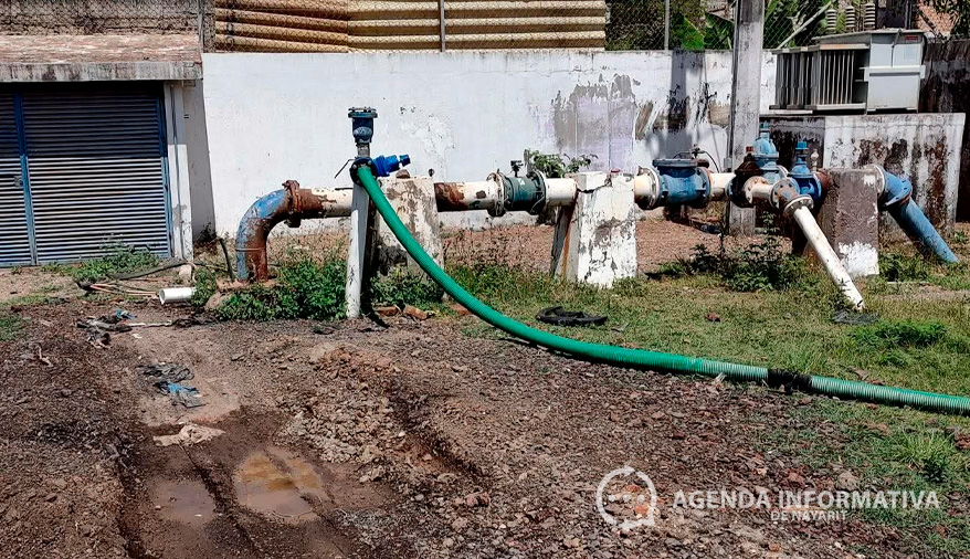 Varias colonias de Tepic sin agua por falla en pozo Francisco Villa #4