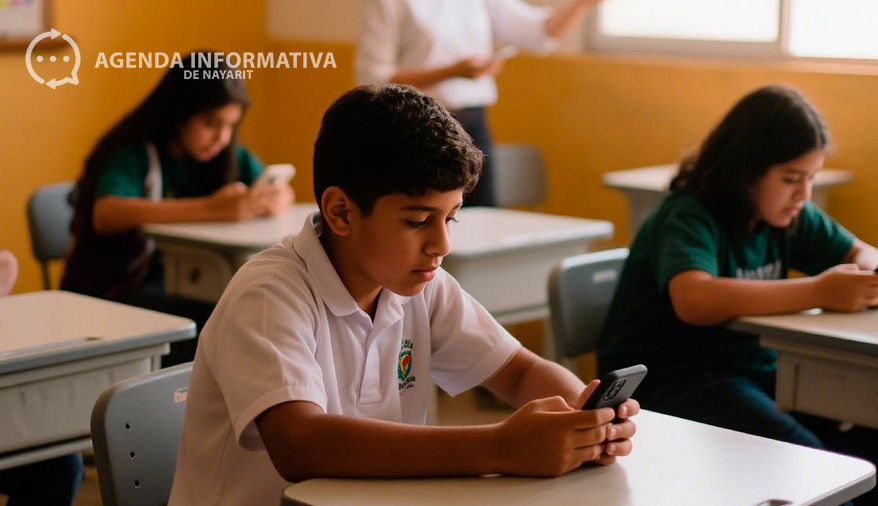 Nayarit descarta prohibir celulares en escuelas; apuestan por el uso responsable