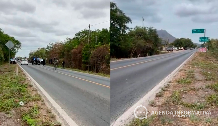 Encuentran a persona sin vida en la carretera libre Tepic – Mazatlán