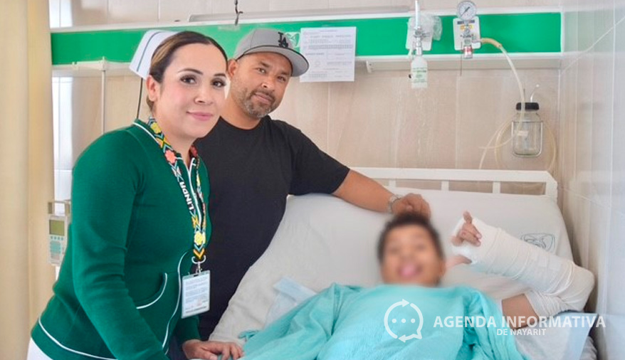 Adolescente sobrevive a grave lesión cerebral tras accidente en Nayarit
