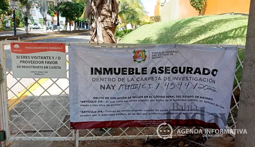 Asegura FGE fraccionamientos en Bucerías; crece la incertidumbre entre cientos de familias