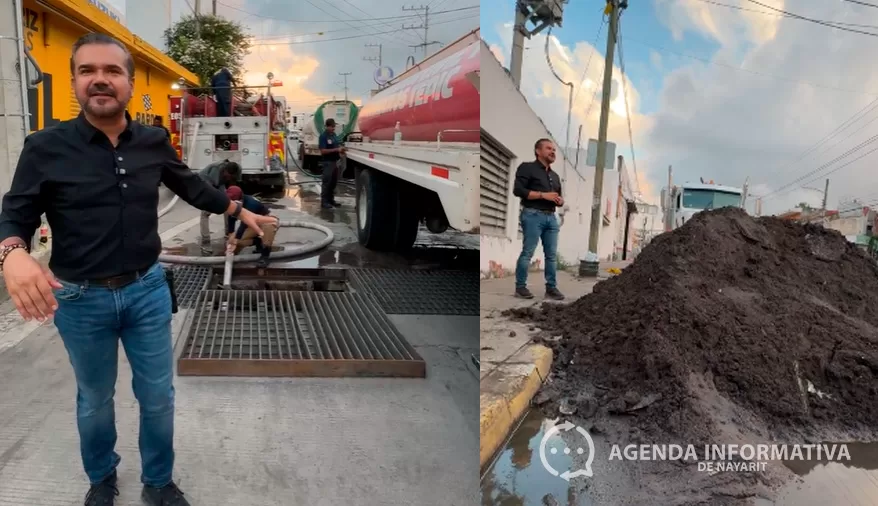La avenida Independencia ya no se inundará, asegura Alejandro Galván