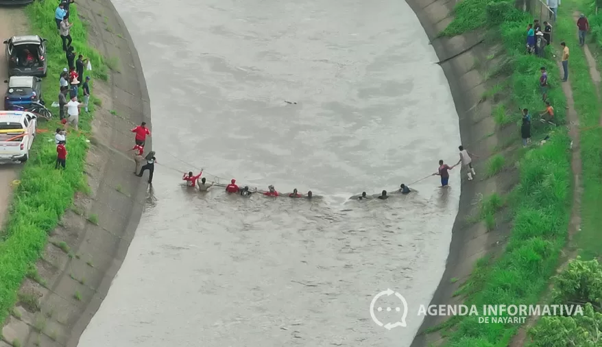 Se apaga la esperanza: encuentran sin vida al niño desaparecido en canal de Tepic