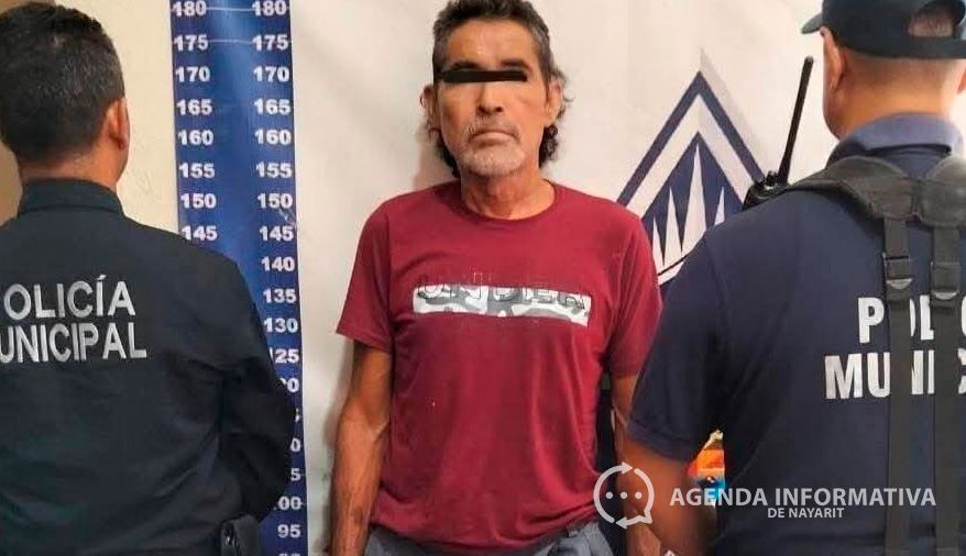 Detienen a hombre que agredió a adulta mayor durante un asalto en Santiago Ixcuintla