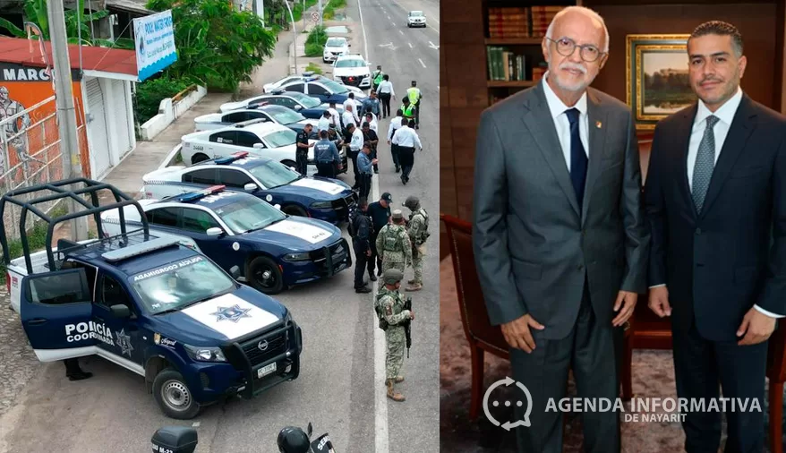 Gobernador de Nayarit y Omar García Harfuch revisan estrategia de seguridad