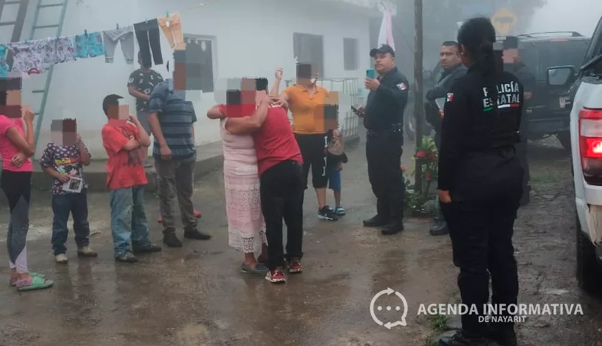 Rescatan a menor víctima de extorsión telefónica en Xalisco