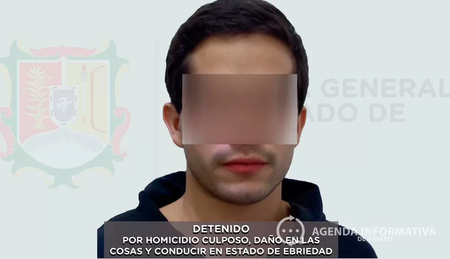 Detienen a José Julián “N” por accidente mortal en Tepic