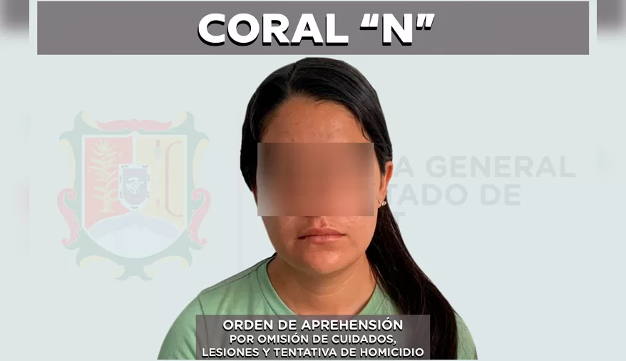 Detienen a mujer en Tepic por intentar quitarle la vida a su hijo de un año ocho meses