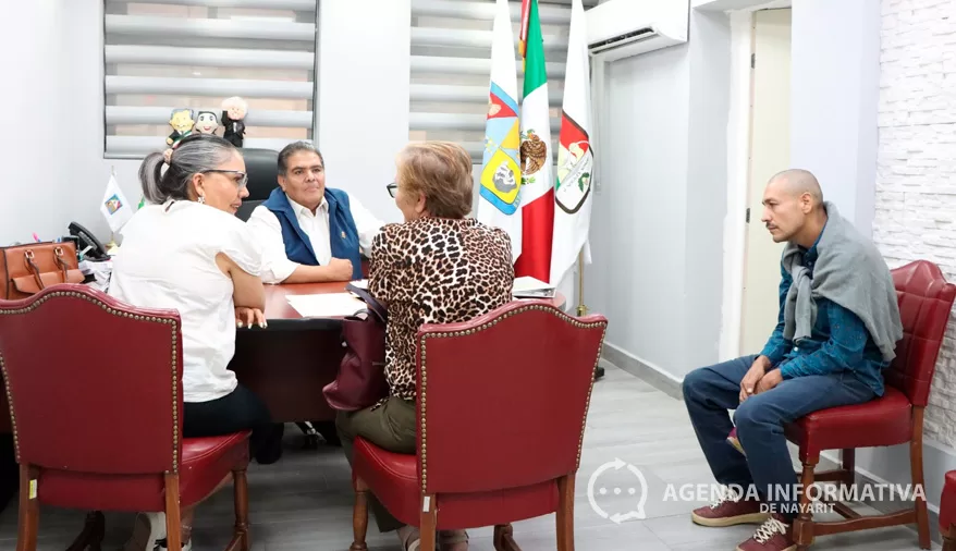 Después de dos años, Omar pudo reencontrarse con su madre