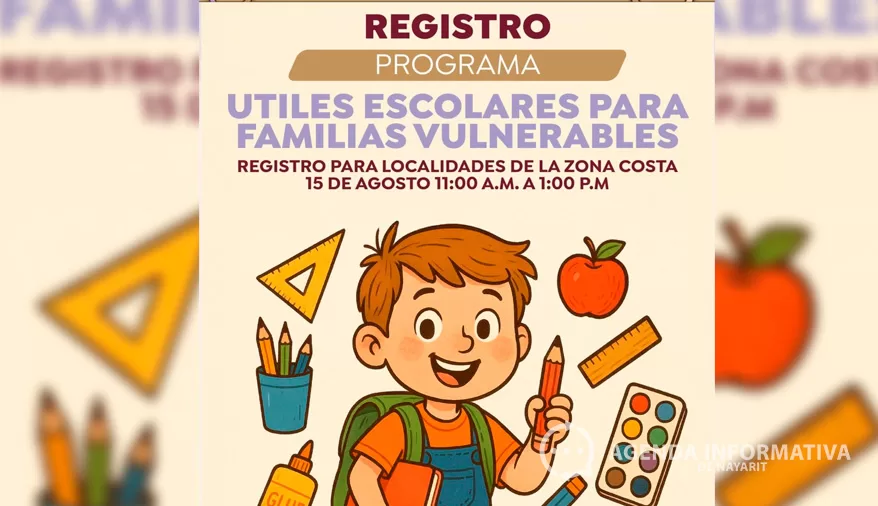 Inicia el programa de entrega de mochilas y útiles escolares de Banderas