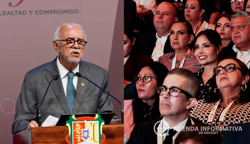 Geraldine Ponce acompaña al gobernador en su cuarto informe de gobierno