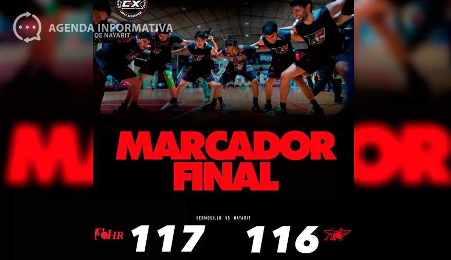 Coras Basquetbol cae por un punto ante FOHR de Hermosillo en juego de alto nivel