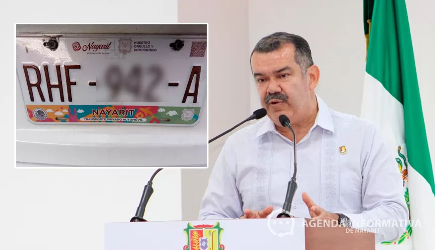 Gobierno de Nayarit “apretará” con el reemplacamiento; hay más de 200 mil vehículos irregulares