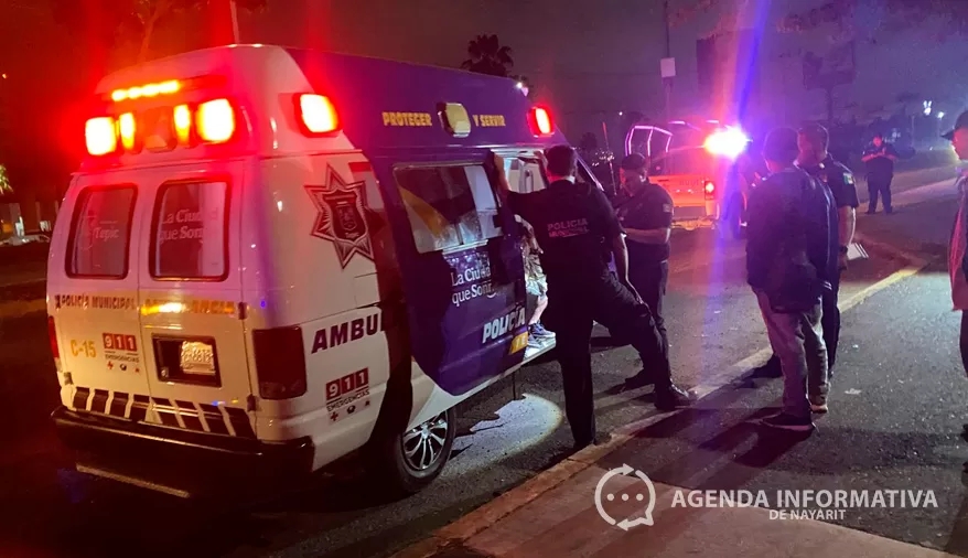 Múltiples accidentes durante la “Rodada del Terror” en Tepic