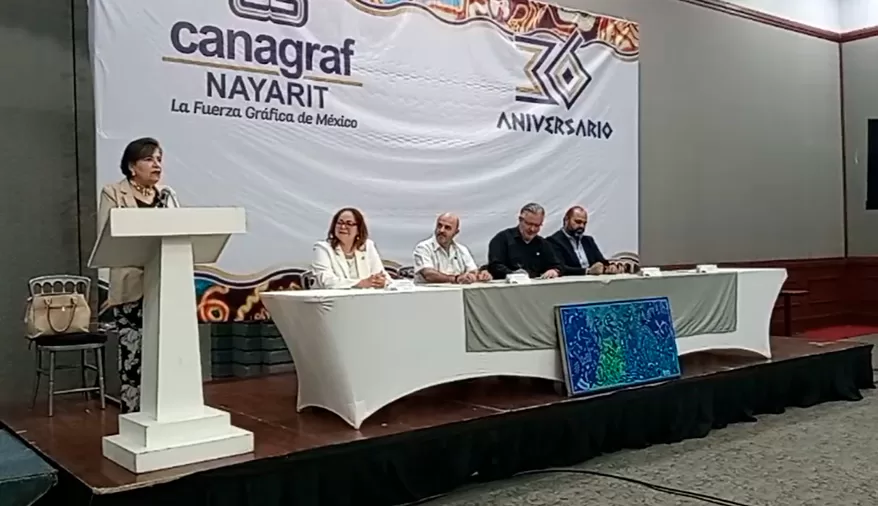Nayarit celebra 36 aniversario de Canagraf como sede nacional