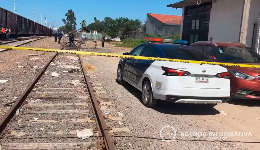 Hallan dos cuerpos sin vida cerca de las vías del tren en Tepic