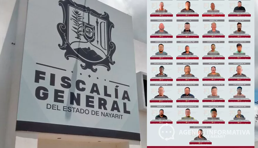 Fiscalía de Nayarit ejecuta 25 órdenes de aprehensión por delitos cometidos contra mujeres