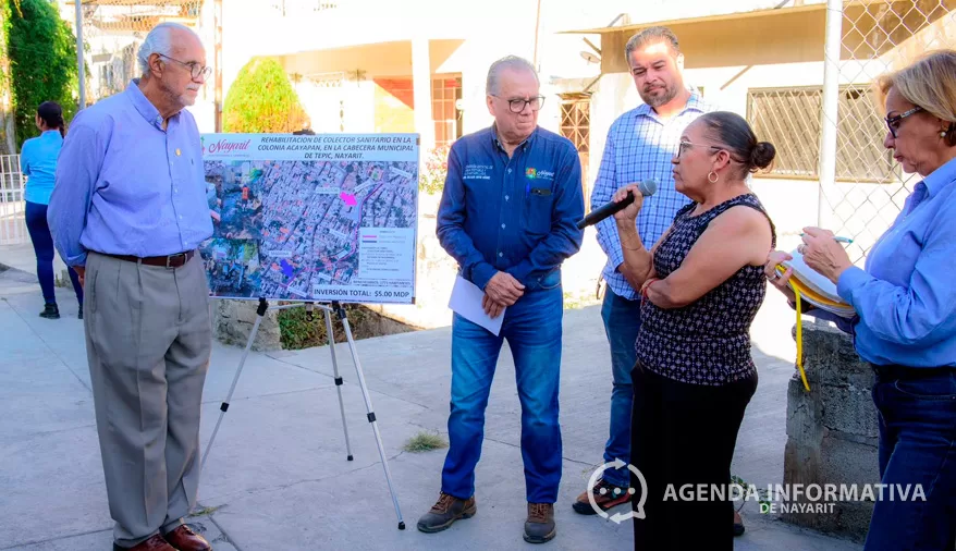 Construyen colector sanitario en Acayapan tras más de 35 años de rezago
