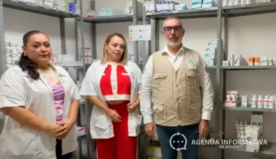 IMSS Bienestar desmiente desabasto y uso de medicamentos caducos en unidad de salud de Tecuala