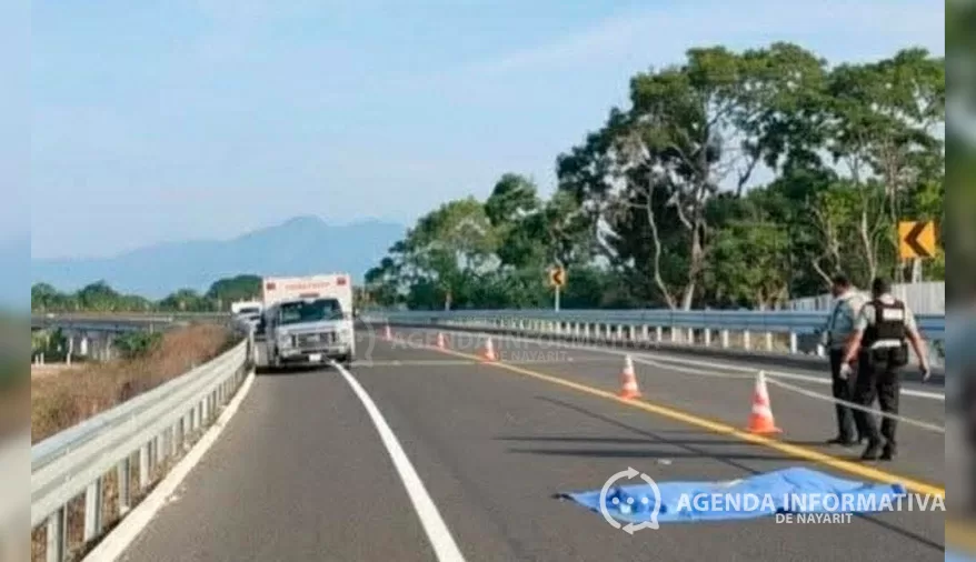 Localizan a una persona sin vida sobre la autopista 200D, tramo Las Varas–Puerto Vallarta