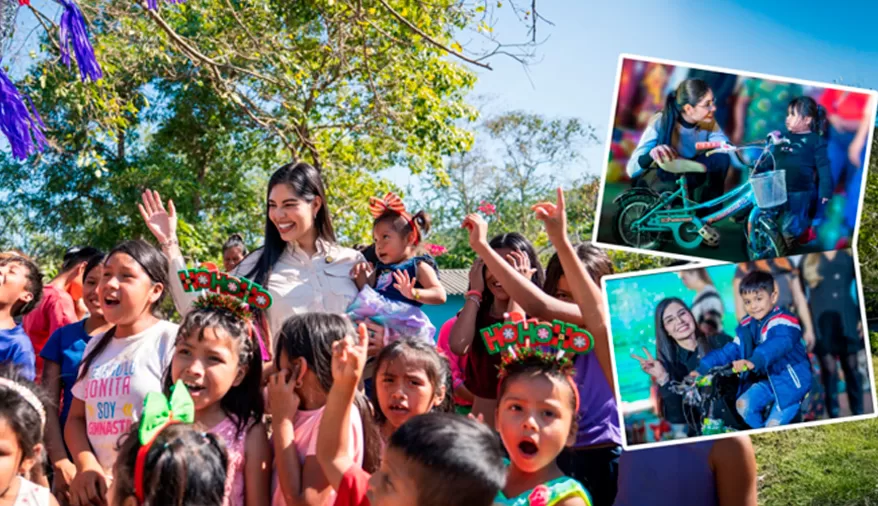 Que ningún niño se quede sin una sonrisa: Geraldine Ponce
