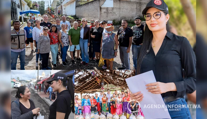 Geraldine Ponce viene a Compostela