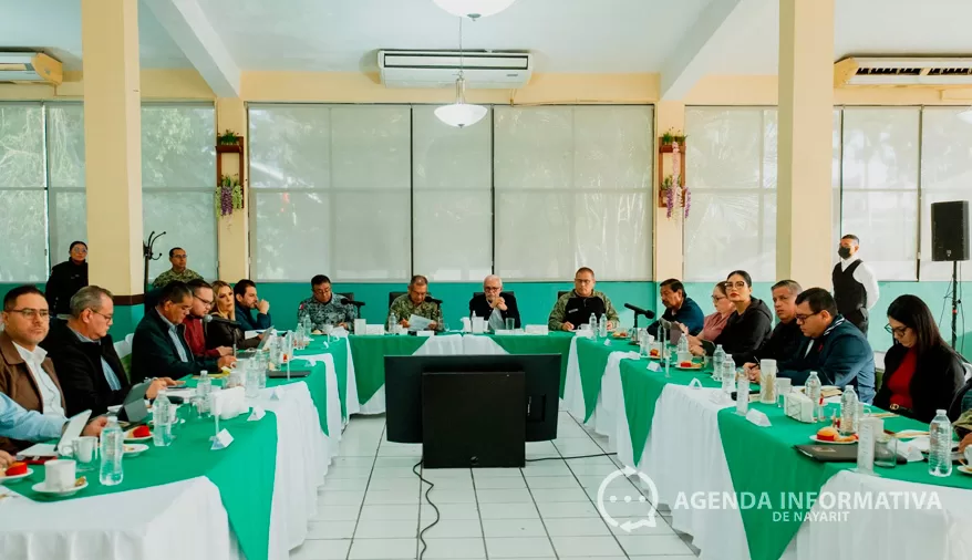 Refuerzan autoridades coordinación de seguridad para restablecer la normalidad en Nayarit