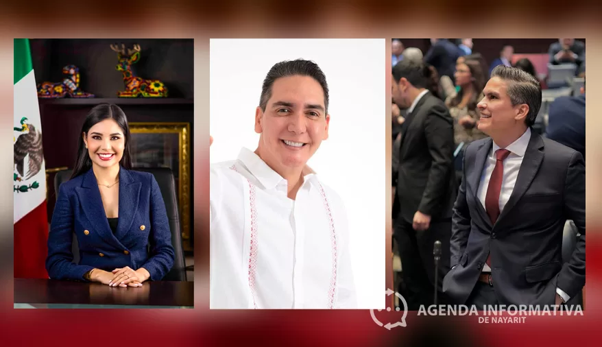 Confirman Geraldine Ponce, Héctor Santana y Pavel Jarero  que buscarán candidatura de Morena a la gubernatura de Nayarit