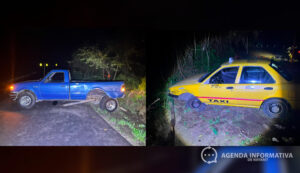 Taxi presuntamente conducido por un hombre ebrio provoca choque en la carretera Tepic–Mazatlán