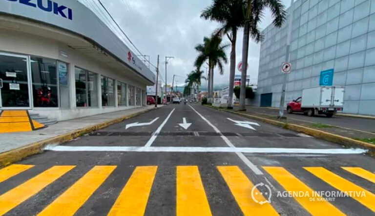 avenida jacarandas en Tepic