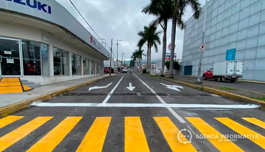 avenida jacarandas en Tepic