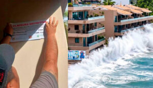 Clausuran Punta Paraíso en San Pancho tras reportarse graves daños en sus cimientos por Rachel