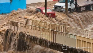 Lluvias en Tepic provocan inundaciones en varias colonias